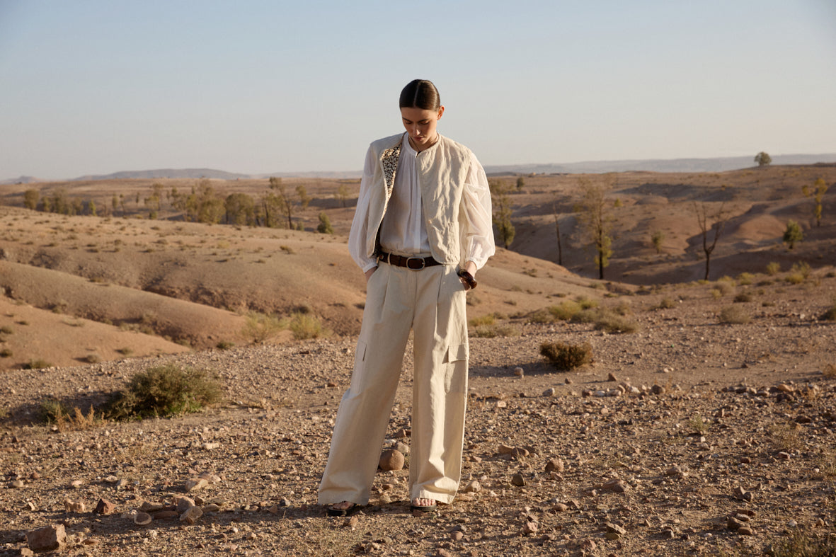Pantalon en coton