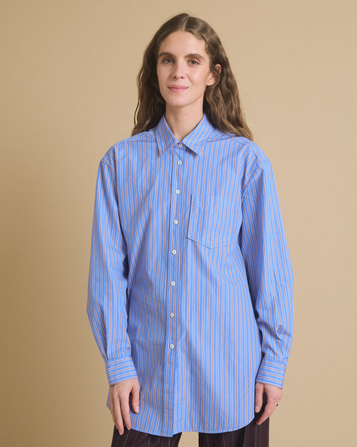 diega CHEMISE CAMELA 1 BLEU BRIQUEt