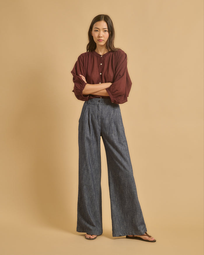 diega PANTALON PAVANO 1 BLEU